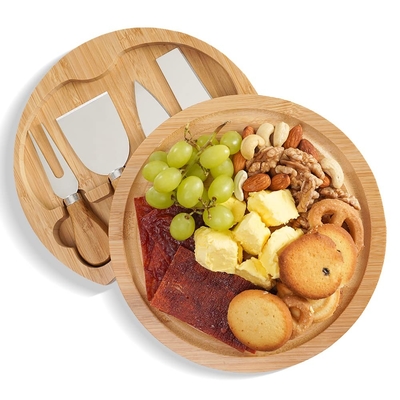 सब्जी मांस पनीर बांस कटिंग बोर्ड सेट उत्तम दर्जे का डिजाइन