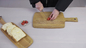 मांस, पनीर और सब्जी चॉप के लिए ओडीएम बबूल की लकड़ी चॉपिंग बोर्ड