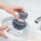 साबुन डिस्पेंसर के साथ पोर्टेबल गंध रहित स्वचालित डिशवॉशिंग ब्रश