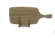 43x18x2 सेमी बबूल की लकड़ी चॉपिंग बोर्ड/हैंडल के साथ ट्रे