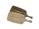 43x18x2 सेमी बबूल की लकड़ी चॉपिंग बोर्ड/हैंडल के साथ ट्रे