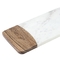 रसोई सजावट कटिंग बोर्ड संगमरमर बबूल लकड़ी स्प्लिसिंग कटिंग बोर्ड हैंडल के साथ