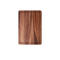 रसोई 15 मिमी अखरोट की लकड़ी काटने का बोर्ड आसान साफ ​​सतह गैर पर्ची
