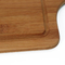 बबूल की लकड़ी बांस कसाई ब्लॉक जूस ग्रूव कटिंग बोर्ड हैंडल के साथ